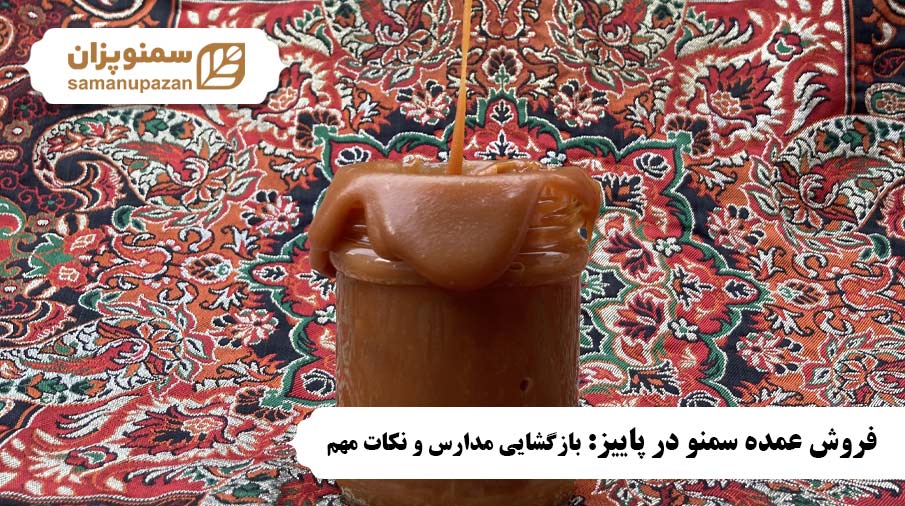 فروش عمده سمنو در پاییز: بازگشایی مدارس و نکات مهم