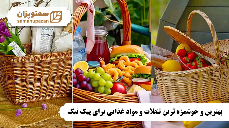 بهترین و خوشمزه ترین تنقلات و مواد غذایی برای پیک نیک