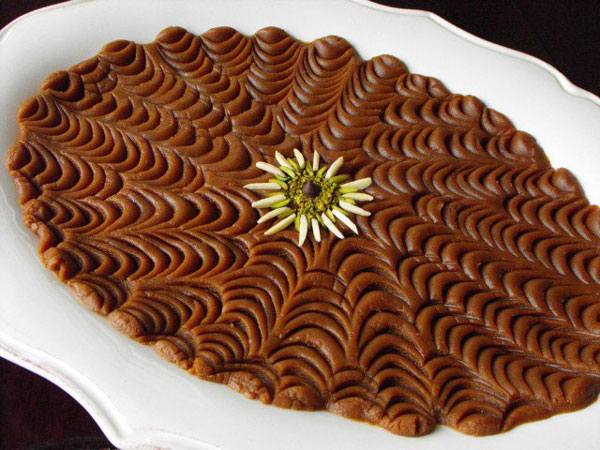 طرز تهیه حلوا خرما